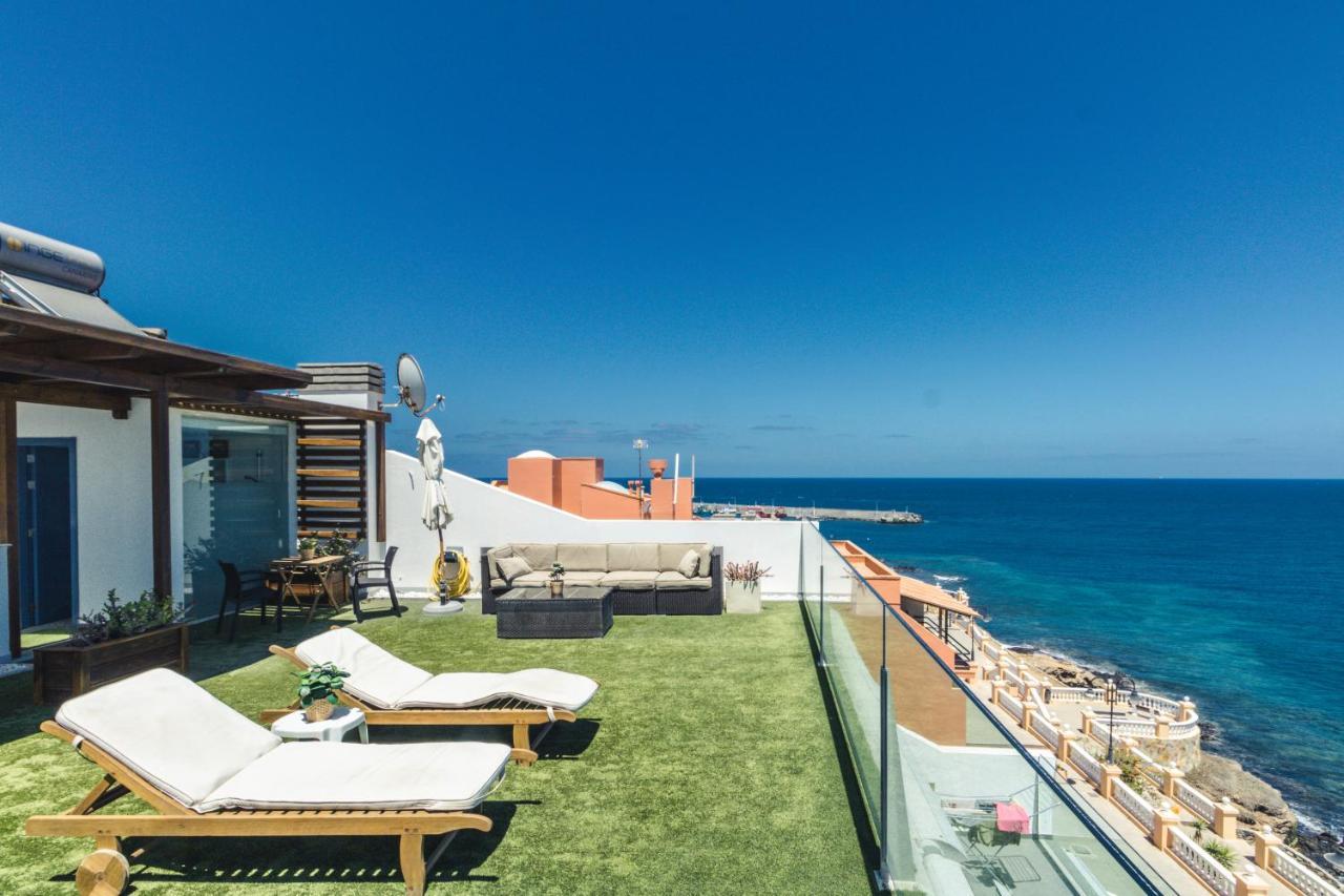 Melenara Beach Avenue Apt Shared Terrace 외부 사진